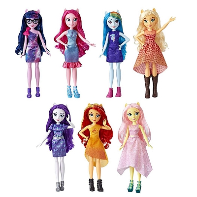 My Little Pony Equestria Girls - Zestaw 7 lalek E1933