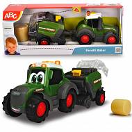 Dickie - Happy Traktor Fendt z maszyną do belowania 4115000