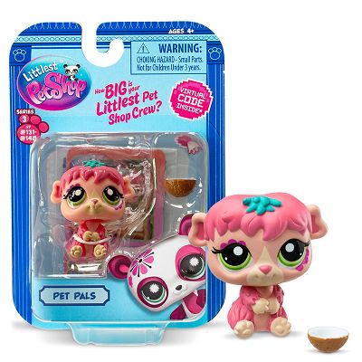 Littlest Pet Shop seria 3 Zwierzątko Nr 136 Świnka morska 00523