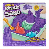 Kinetic Sand - Piasek kinetyczny Sandbox Piaskownica + fioletowy piasek 20142933