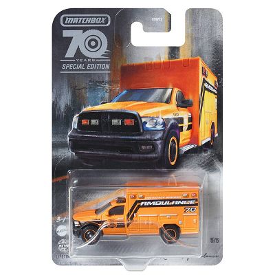 Matchbox Moving Parts - 70 Years Special Edition - 2019 RAM Ambulance HMV17