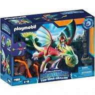 Playmobil - Dragons The Nine Realms smok Piórka + figurka Alex 71083