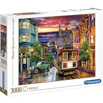 Clementoni Puzzle High Quality San Francisco 3000 el. 33547