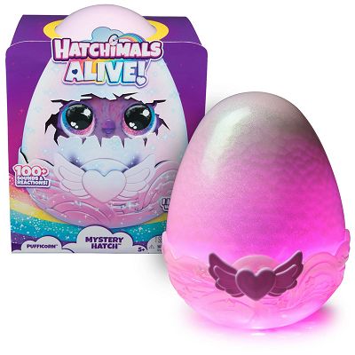 Hatchimals Alive - Maigiczne Jajo Samowykluwające Pufficorn 20145447