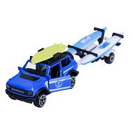 Majorette City Trailer - Ford Bronco z przyczepą z kajakami 3002001
