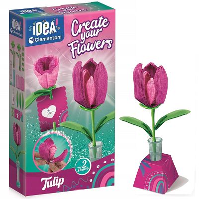 Clementoni Idea mini Fabryka kwiatów Tulipany 18170