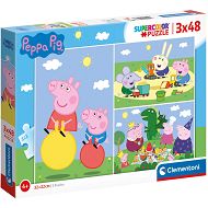 Clementoni Puzzle Świnka Peppa 3 x 48 el. 25263