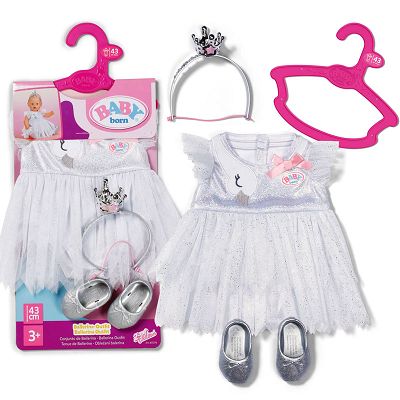 BABY born Sukienka baletnicy dla lalki 43 cm 837276