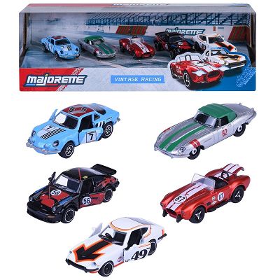 Majorette Vintage Racing 5-pak pojazdów 2005001