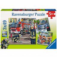 Ravensburger - Puzzle 3 x 49 elem.093359
