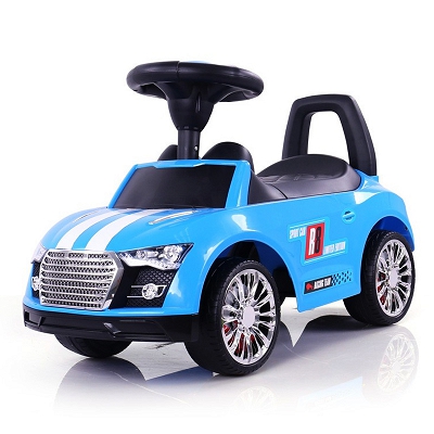 Milly Mally Pojazd Racer Jeżdzik Pchacz Niebieski 2459