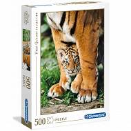 Clementoni Puzzle High Quality Tygrys bengalski 500 el. 35046