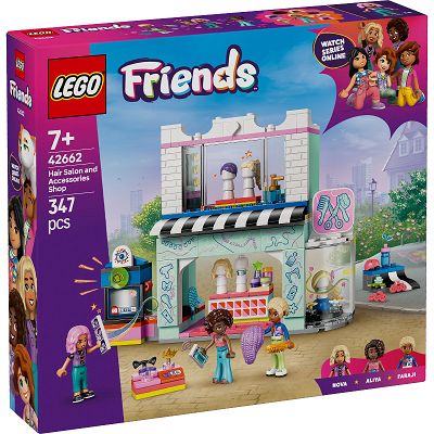 LEGO Friends Salon fryzjerski i sklep z ozdobami 42662