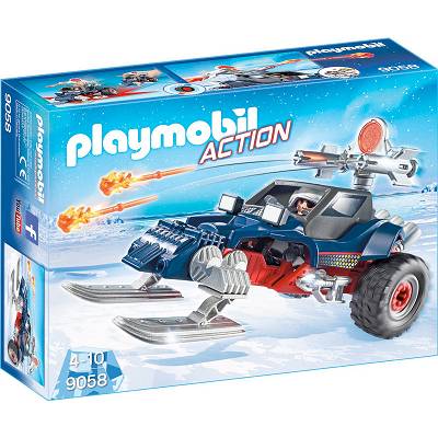 Playmobil - Pojazd płozowy z piratem polarnym 9058
