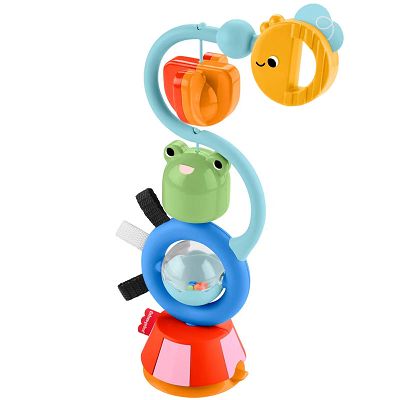 Fisher-Price Sensoryczna zabawka z przyssawką Wesołe odgłosy JHB46