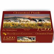 Clementoni Puzzle High Quality Tabun koni 13200 el. 38006