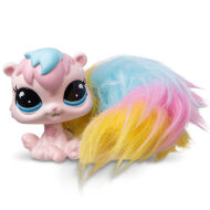 Littlest Pet Shop seria 6 Zwierzątko Nr 490 Fuzzy Pet Wiewiórka 01168