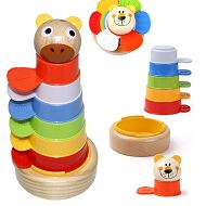 Playme Piramidka Kolorowe kubeczki 150170