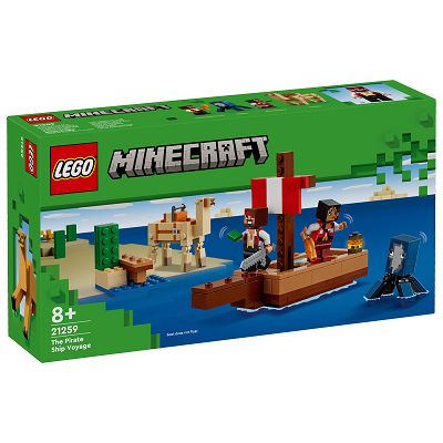 LEGO Minecraft Rejs statkiem pirackim 21259