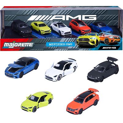 Majorette Mercedes AMG 5-pak pojazdów 2105000