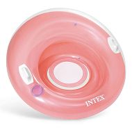 Intex Fotel do pływania z uchwytami Różowy 58883