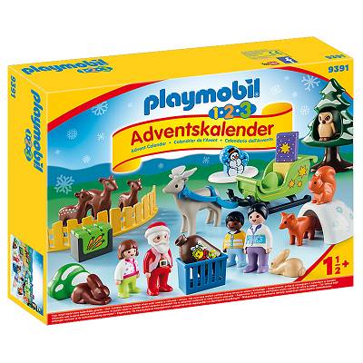 Playmobil Kalendarz Adwentowy Lesne Swieta 9391 kalendarz adwentowy playmobile