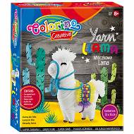 Colorino - Kids Creative Zestaw z włóczką Lama 36742
