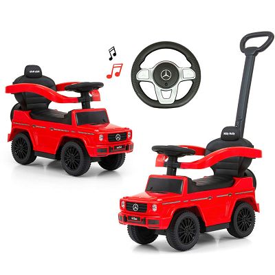 Milly Mally Jeździk Pojazd z rączką MERCEDES G350d Red