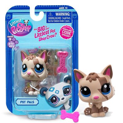 Littlest Pet Shop seria 2 Zwierzątko Nr 73 Owczarek Niemiecki LPS00522