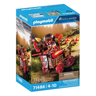 Playmobil Novelmore Pojazd wyścigowy Kahbooma 71486