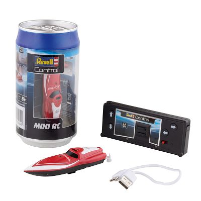 Revell RC - Mini RC Łódka czerwona 2,4GHz 23569