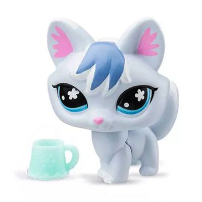 Littlest Pet Shop seria 4 Zwierzątko Nr 241 Lis arktyczny 00713