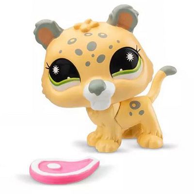Littlest Pet Shop seria 4 Zwierzątko Nr 239 Leopard 00713